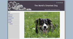 Desktop Screenshot of border-collie.liebert.info